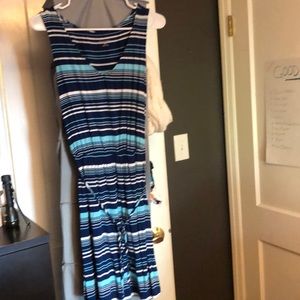 Striped Tied Dress